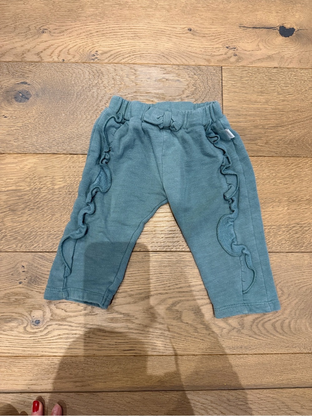 Noppies Teal Ruffle Side Trim Leggings